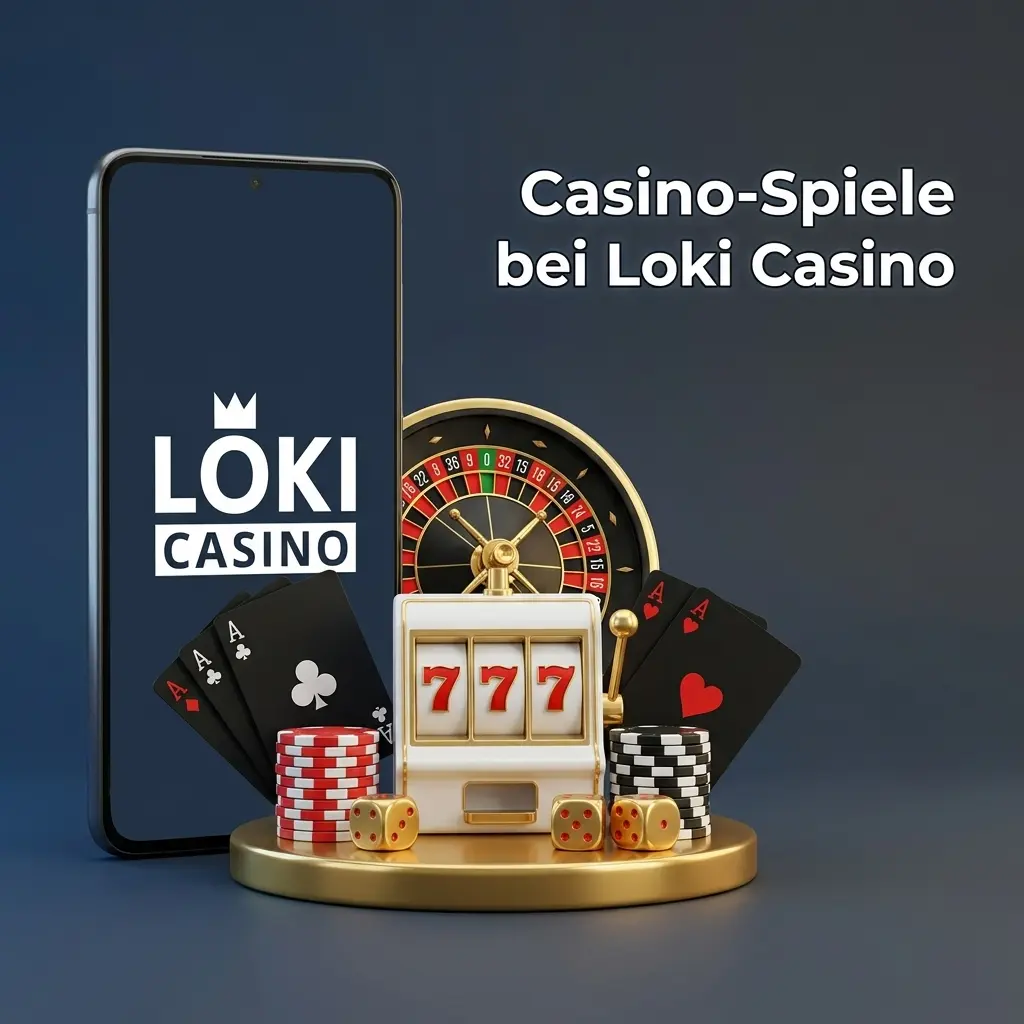 Loki Casino Spielauswahl mit Slots, Live-Casino, Roulette und Blackjack von NetEnt und Evolution Gaming
