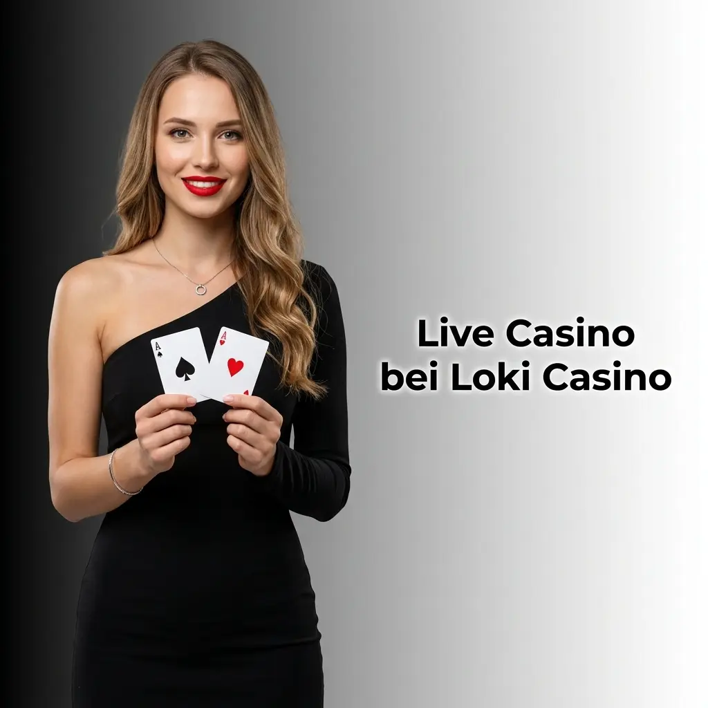 Live Casino bei Loki Casino mit echten Dealern von Evolution Gaming und Pragmatic Play Live in professionellen Studios
