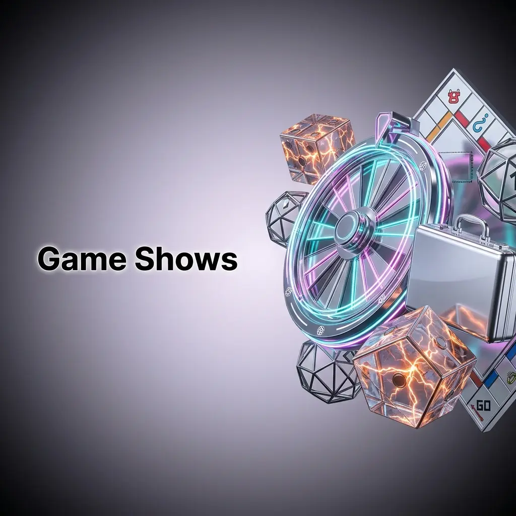 Beliebte Live-Casino-Spielshows wie Crazy Time, Monopoly Live und Dream Catcher mit echten Moderatoren