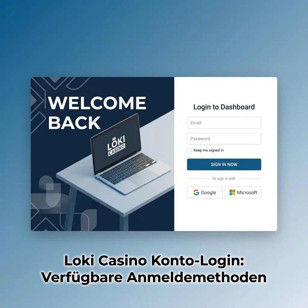 Loki Casino Login-Methoden: Anmeldung per E-Mail oder Handynummer auf der offiziellen Website