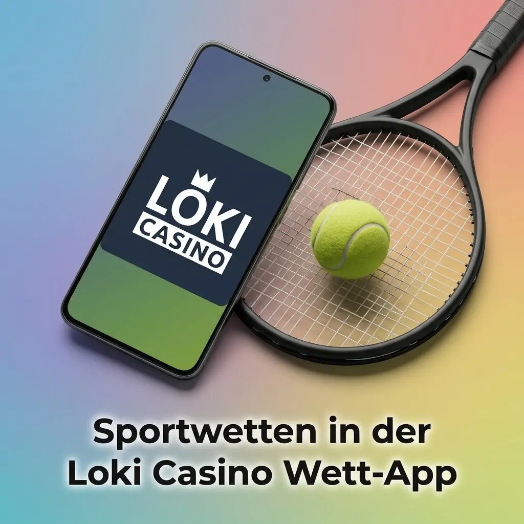 Sportwetten-App von Loki Casino mit Live-Wetten auf Bundesliga, Champions League, Tennis und weitere Sportarten
